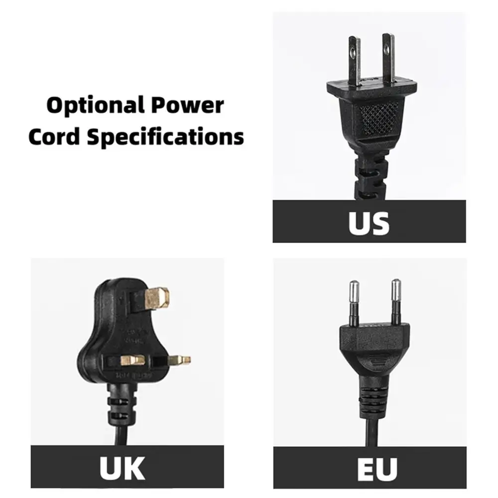 

1 комплект, вилка для электрического скутера США/ЕС/Великобритании, адаптер питания постоянного тока 42 В, 2 А, черные аксессуары для электрического скутера, преобразователь зарядки переменного тока 100-240 В