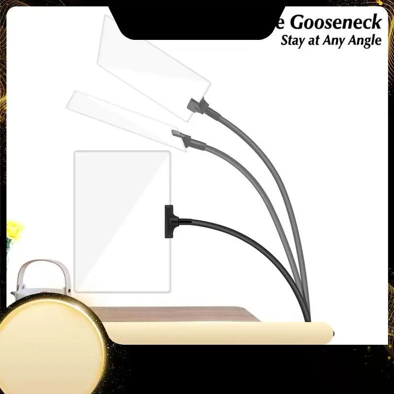 

5-кратная лупа с зажимом, лупа 6X3,5 дюйма с зажимом, регулируемая гибкая гусиная шея, прочная лупа с зажимом