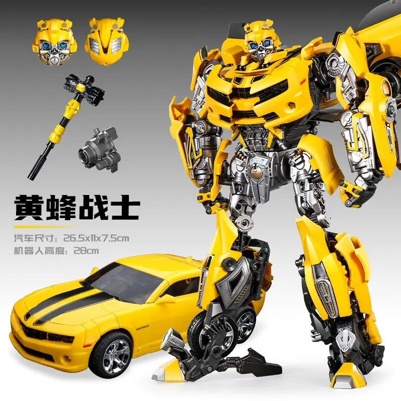 30CM Transformation Optimus Prime Bumblebee Megatron Autobots Toys Action Anime Figure Movie Doll Toys view 5