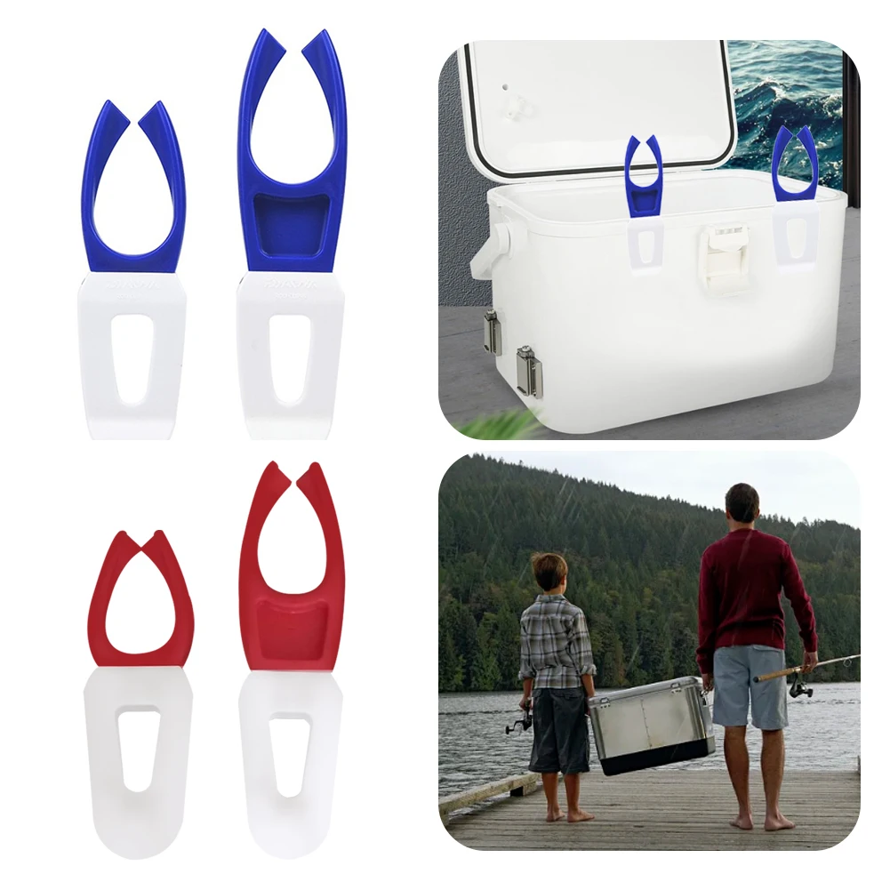 2 Pcs Fishing Rod Holder Fishing Pole Clip Holder Multi-function Bucket Clamp Bracket Elastic Fishing Tackle Accessories