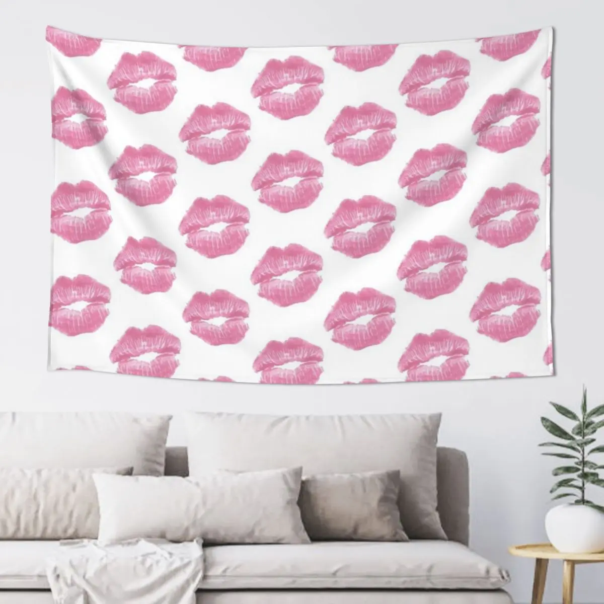 

pink aesthetic y2k kiss Tapestry Room Decorations Aesthetic Decorative Wall Mural Wall Decor Wall Mural Tapestry