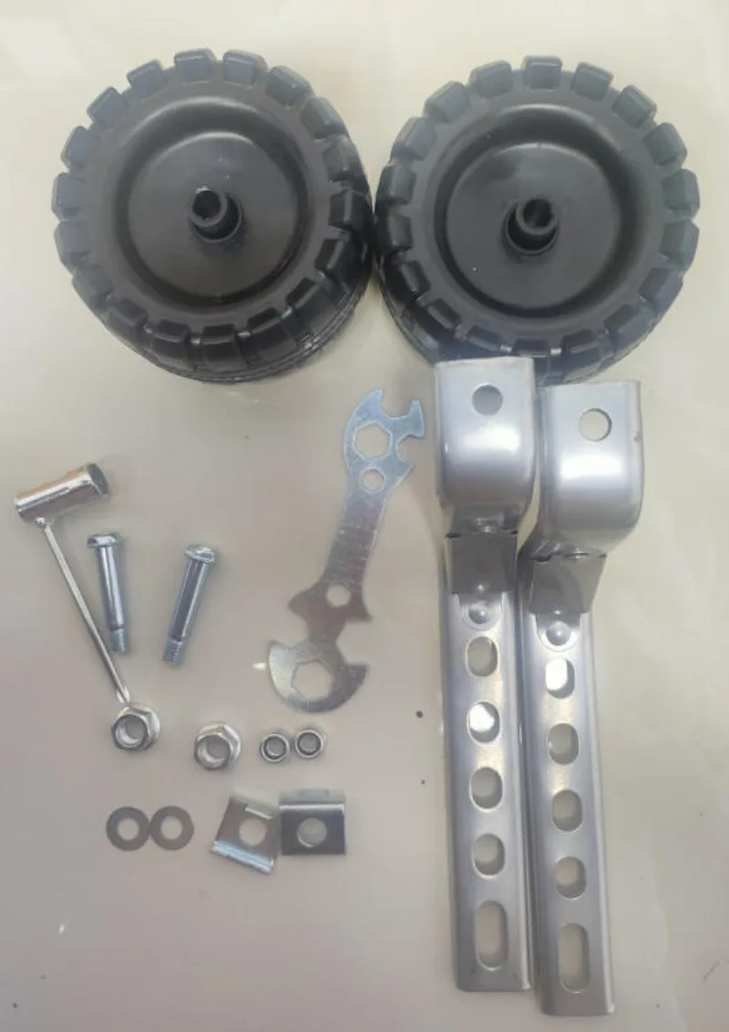 Adapter Support Attachment with Sides Training Wheels for Children's Bike woom 2 woom 3