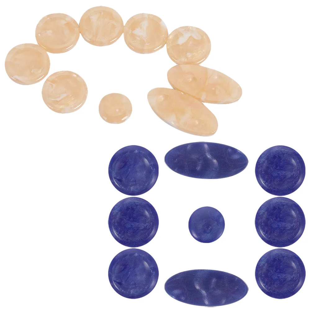 

18 Pcs Button Saxophone Key Replacement Alto Soprano Inlays Decorate Accessories Buttons for