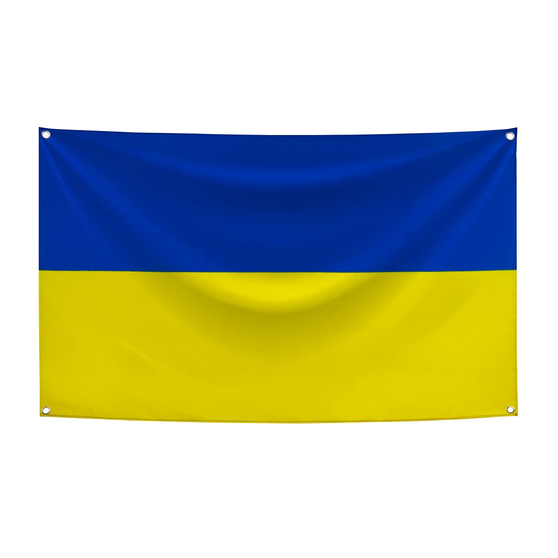90X150cm Ukr Ua أوكرانيا شعار العلم الأزرق الأصفر جديد أوكرانيا الأعلام الوطنية العلم البوليستر راية للمنزل الديكور نسيج