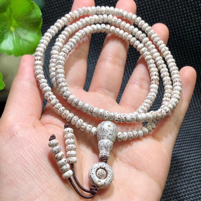 Authentic Mini Shunbai Hainan - Bodhi Beads - Three-Way Small Star-Moon Women's Bracelet Necklace