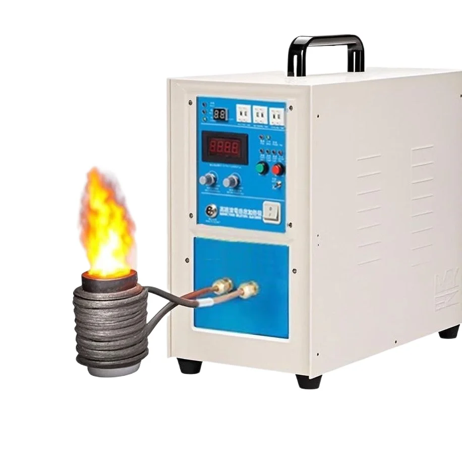 High Frequency Induction Heating Machine Melting Furnace Equipment Small Handheld Welding Heater