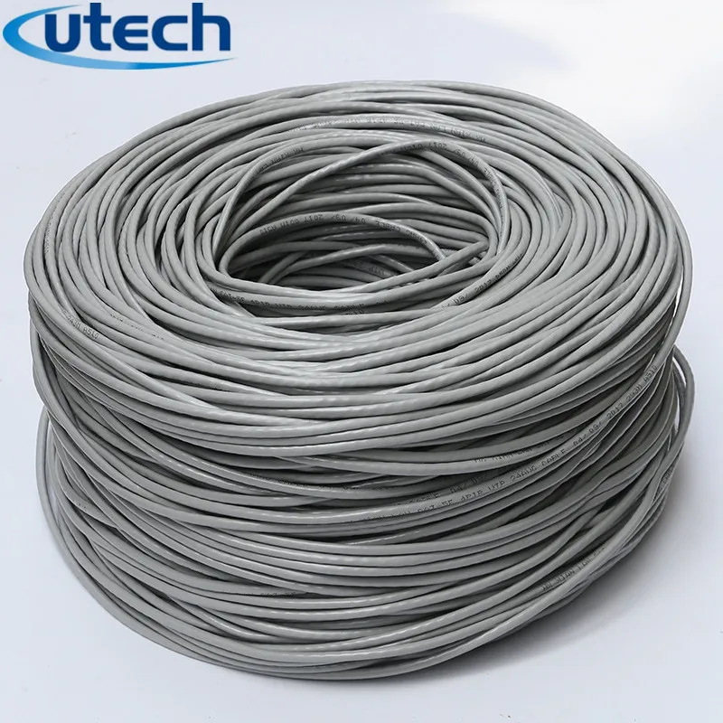 OEM Indoor Ethernet Cat5e Lan Cable, utp cat 5e cable Outdoor Network Cable