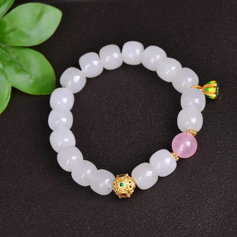 

Натуральный бутиковый нефрит Dongling, подходит для мужчин и женщин, новый модный браслет-браслет.