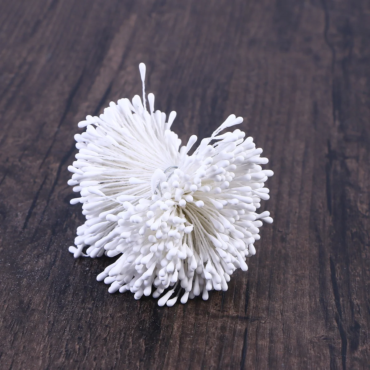 

400pcs /set Flower Artificial Pearlized Floral for Flower Making Scrapbook Decoration(White) flower making buds