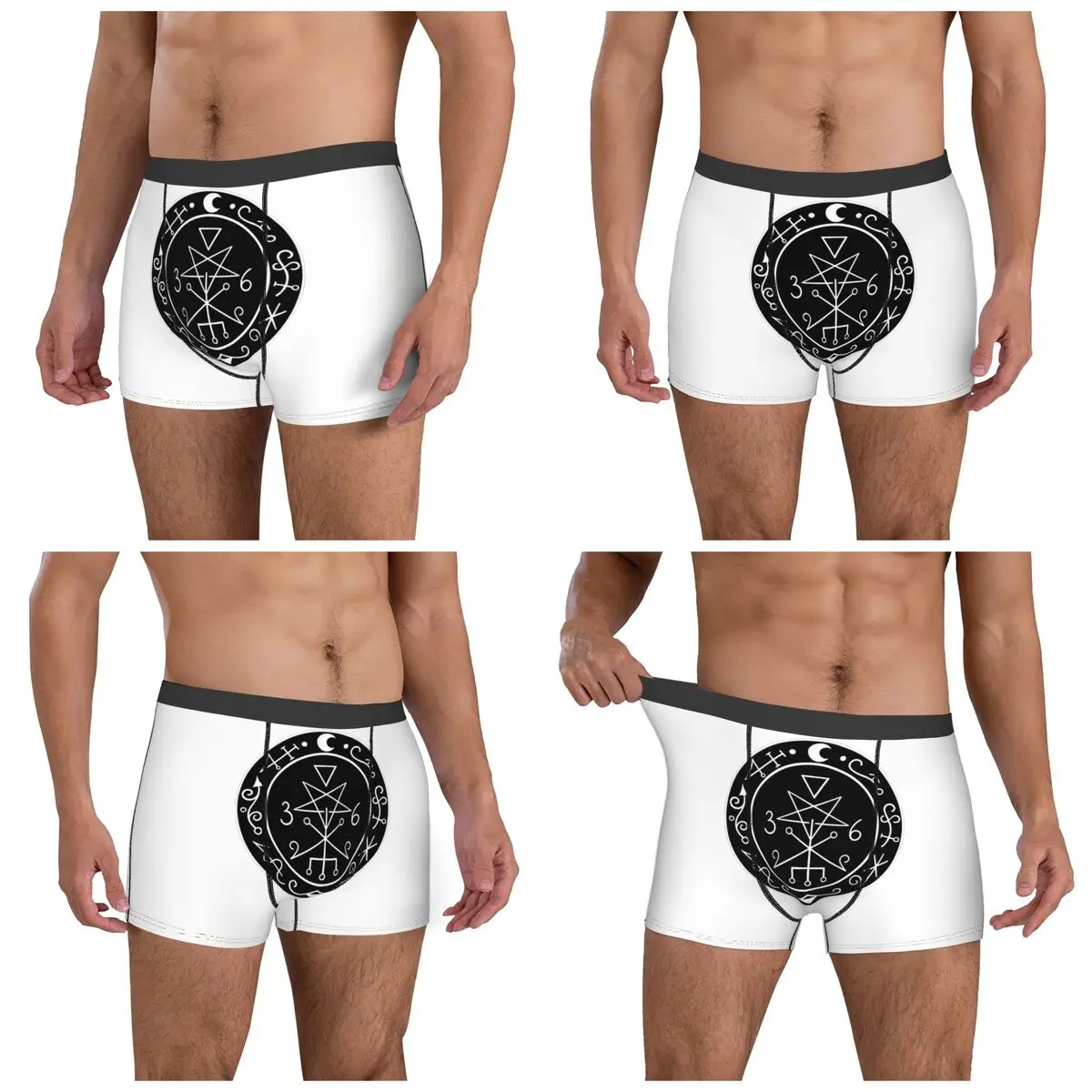 سراويل داخلية بوكسر ليليث سيجيل (1) سراويل داخلية مريحة للرجال هدية لصديقك للرجال