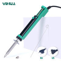 YIHUA 30W 929D-V Electric Vacuum Desoldering Iron Suction Pump Iron Gun Soldering Repair Tool with Welding Nozzle 110V 220V