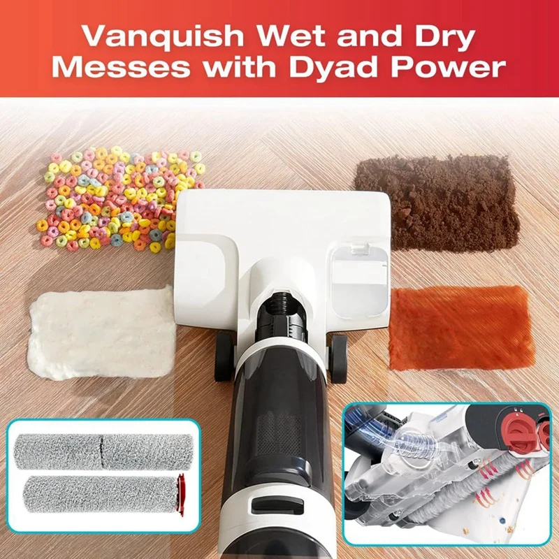 A31I Brush Roller and Vacuum Cleaner Filter for Roborock Dyad Pro Wet Dry Vacuum Cleaner Spare Parts