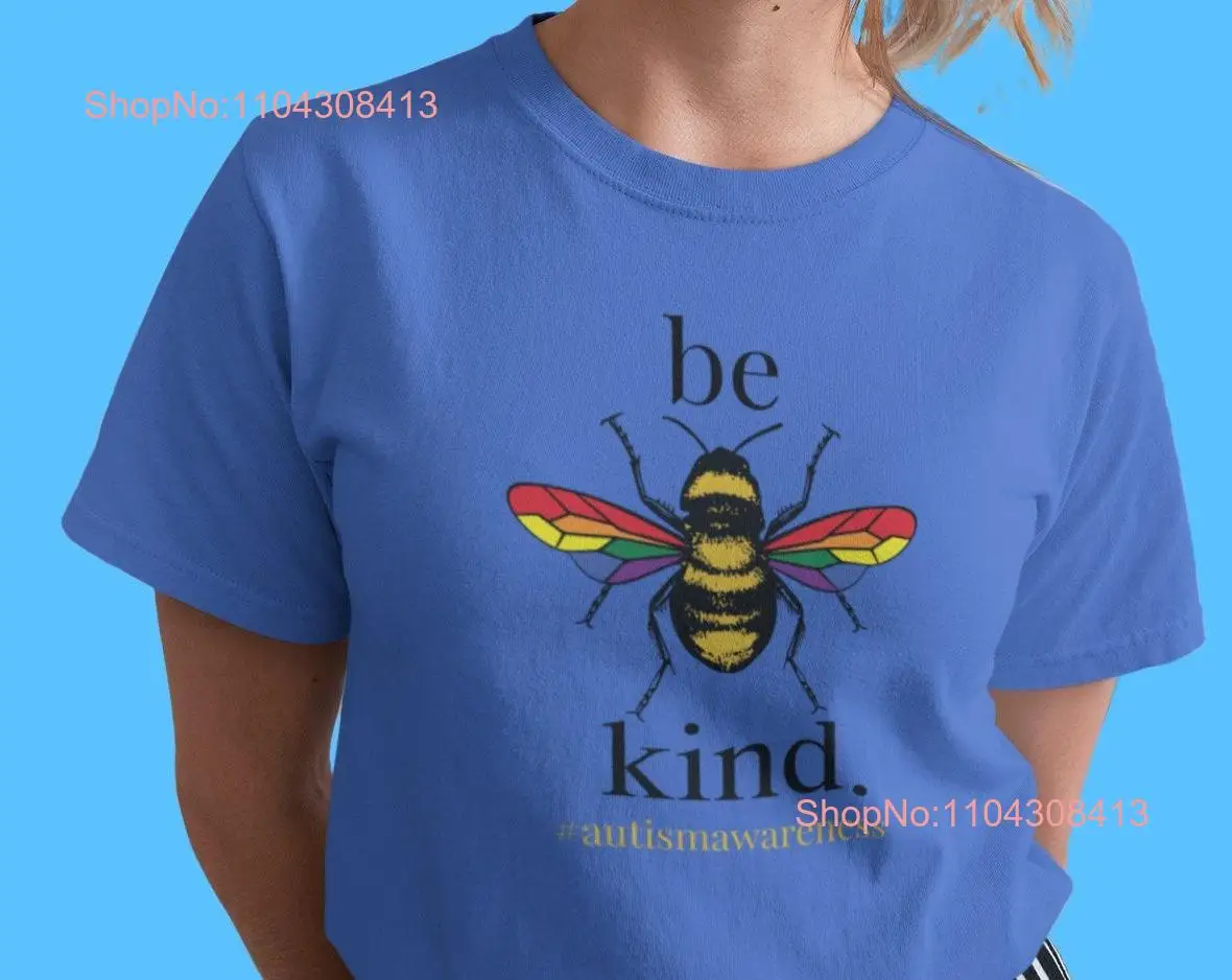 Autism Awareness T Shirt Puzzle Speaks Teacher Special Education Be Kind long or short sleeves