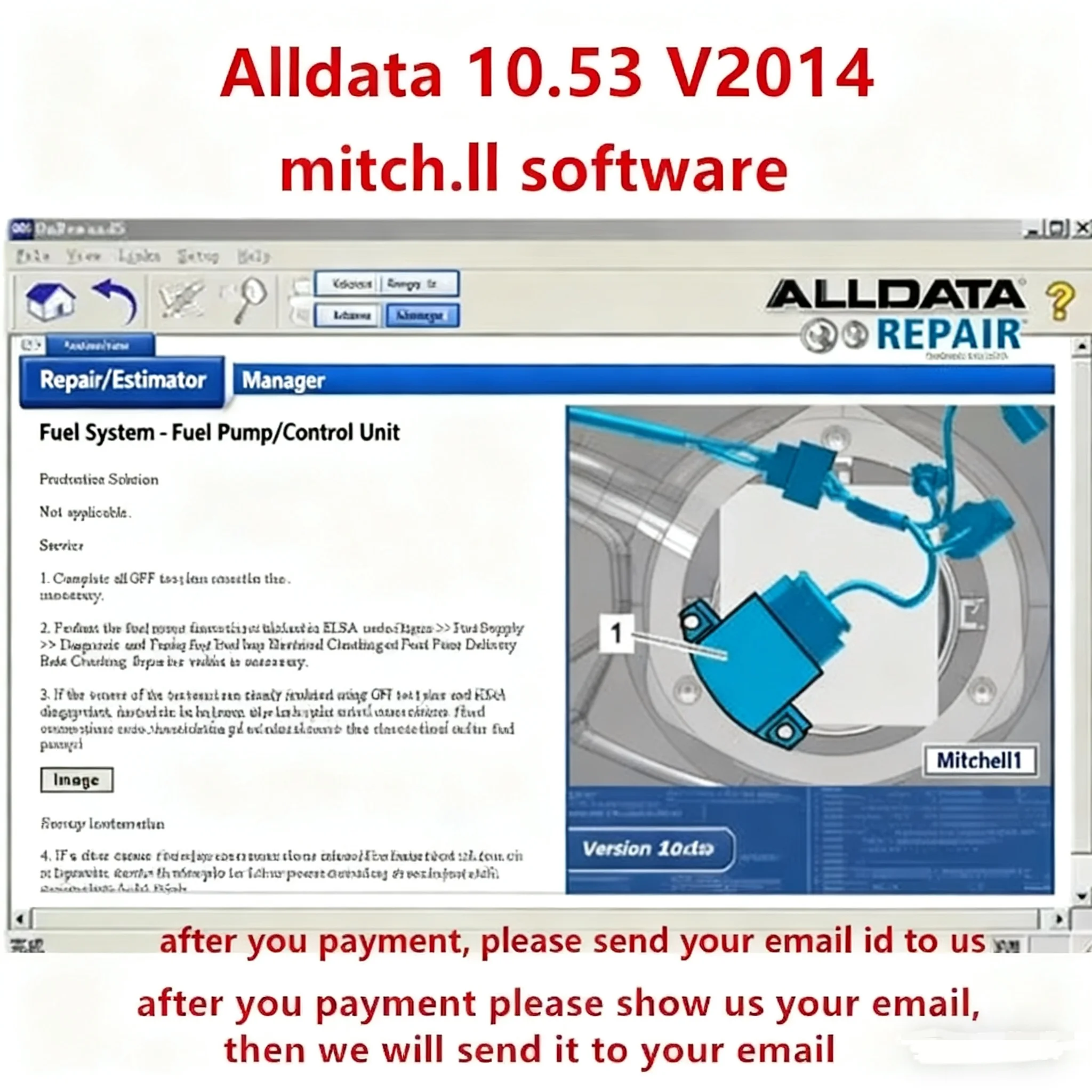 

2025 Hot selling ALLDATA 10.53 Automotive Repair Software Car accessories Diagnostic Tool with Wiring Diagrams for Auto Repair