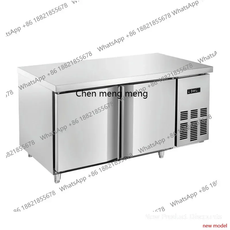 Commercial Hotel Operating Desk Refrigerator Milk Tea Shop Water Bar Freezer Freezer