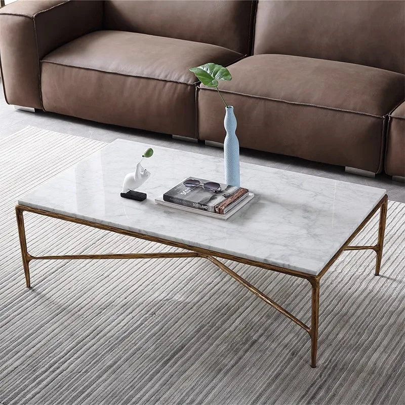Medieval style handmade iron frame old vintage style sofa coffee table rectangular