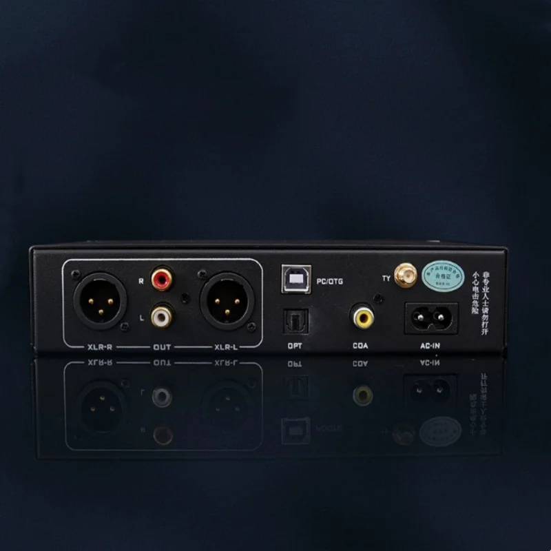 Audiofiele Audio Decoder QCC5125 Bluetooth 5.1 Dual ES9038Q 2M DAC DSD512 Decoder HIFI Digitaal naar analoog Converter AMANERO USB