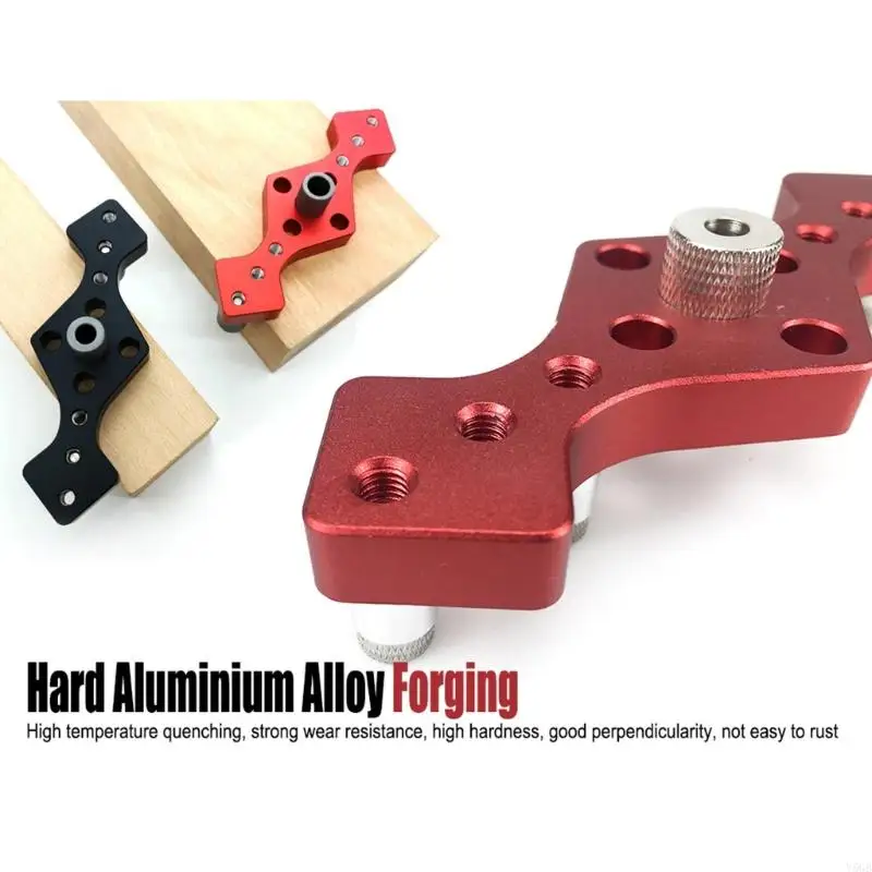 

Cabinet Hardware Handle Jigs Aluminum Cabinet Templates Tool Woodworking Drilling Hole Doweling Guide Locator Y5GB