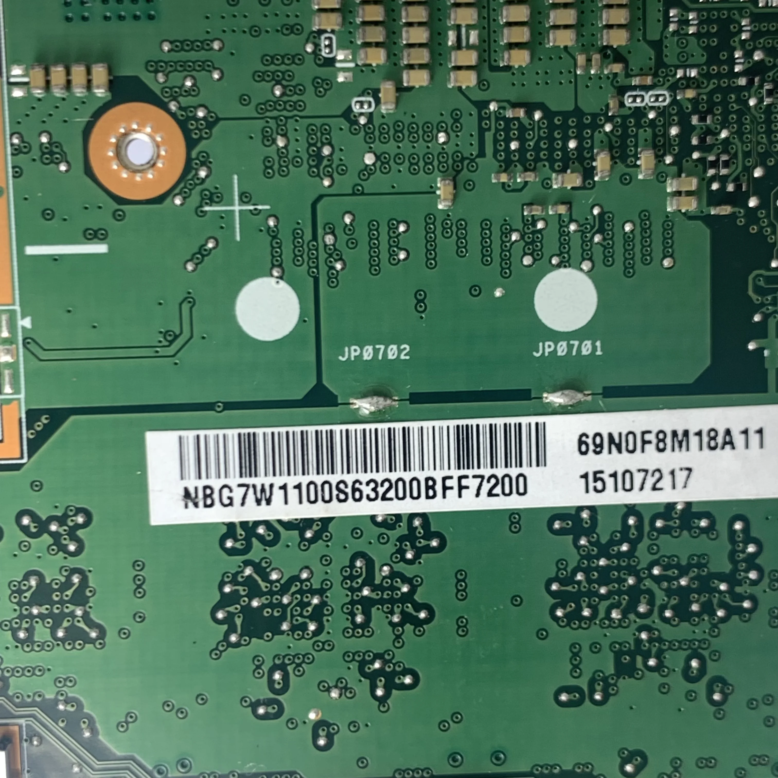 メインボード P4HCJ REV:2.0 NBG7W1100S エイサー熱望 R5-471 R5-471T ノートパソコンのマザーボード SR2EZ I7-6500U CPU 100% 完全テスト済み OK