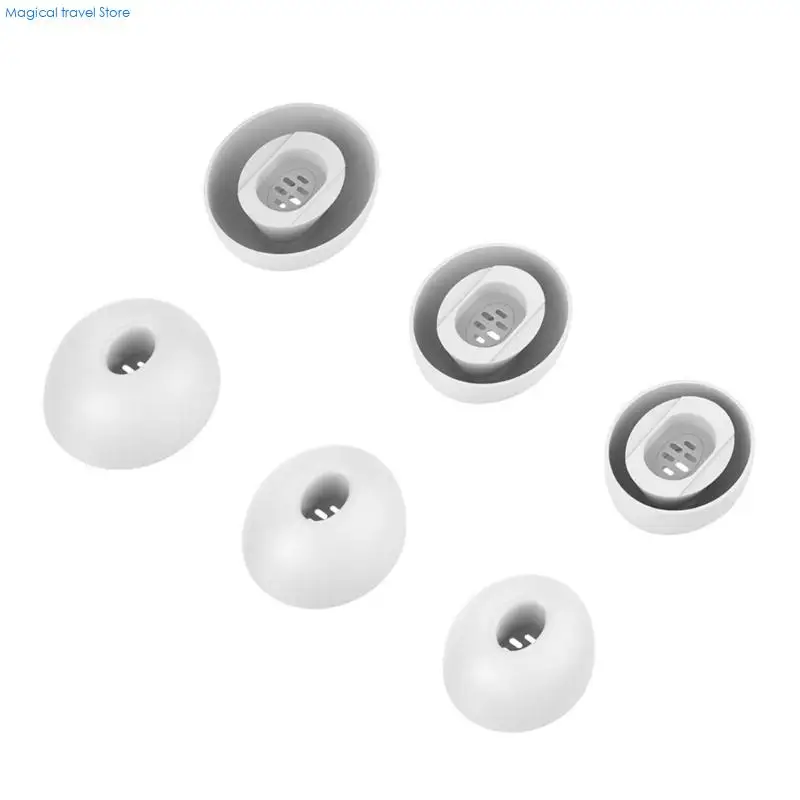 N2UB Silicone Earbud Tip Plugs Noise Isolation Comfortable Wear for 6i Easy to Clean