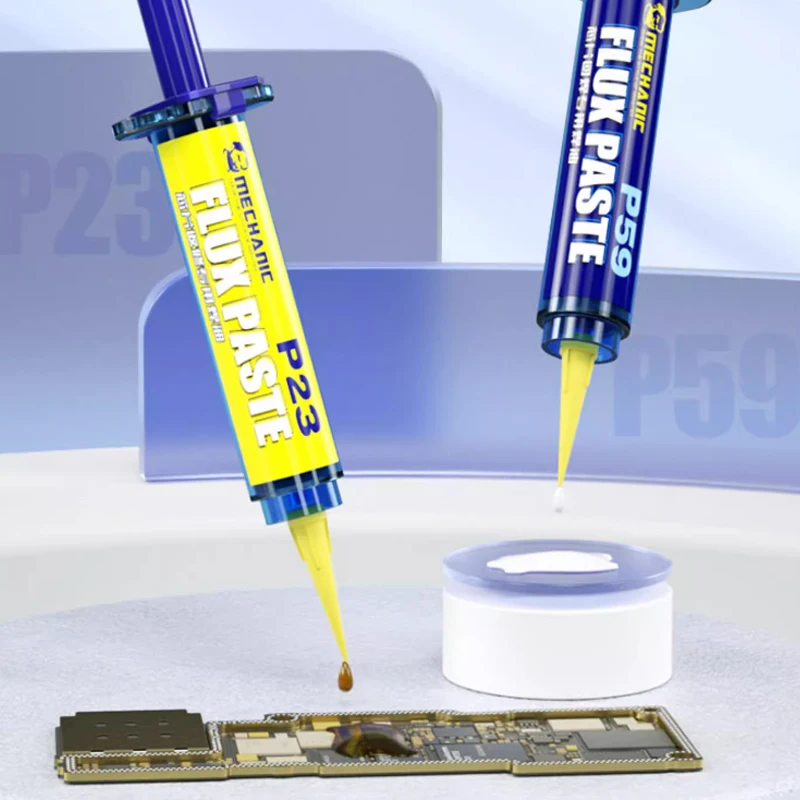 P23 chip repair special soldering paste repair soldering BGA flux P59 no wash syringe soldering oil 10cc