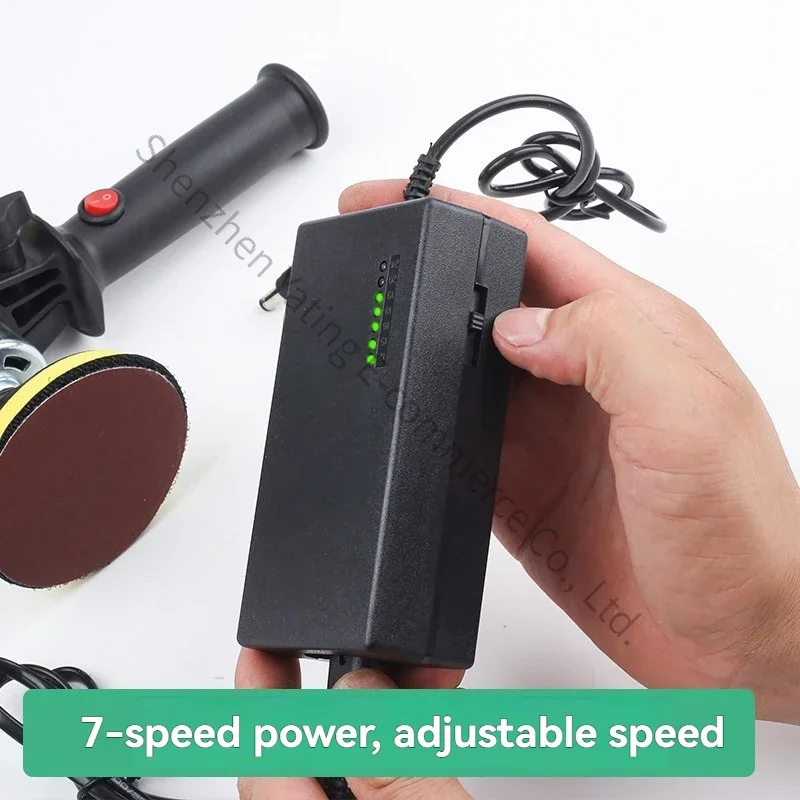 3 Inch New Electric Suction Cup Grinder Hand-held Sandpaper Dry Grinder High-speed Polishing Wall 1 Inch Grinder Putty