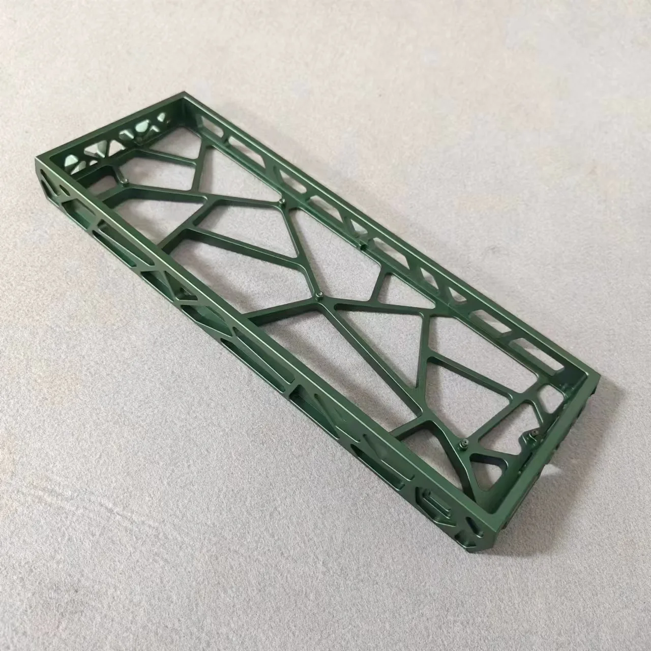 Holy60 Wooting 60HE GH60 Hollow Aluminum Keyboard Case Shell 60% Keys Layouts For Mad 60he Rakka hm66 Aula Win60 Gaming Keyboard