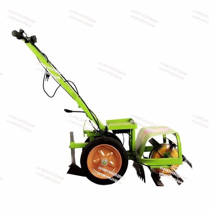 Household weeding scarifier trencher lawn mower hand push micro lawn mower electric hoe