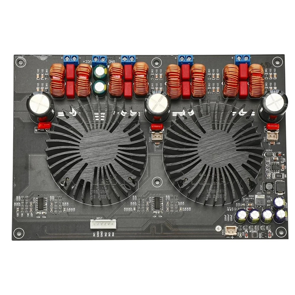 TPA3255 Four-Channel Digital Class D High-Power Amplifier Board 300W * 4 Amplifier