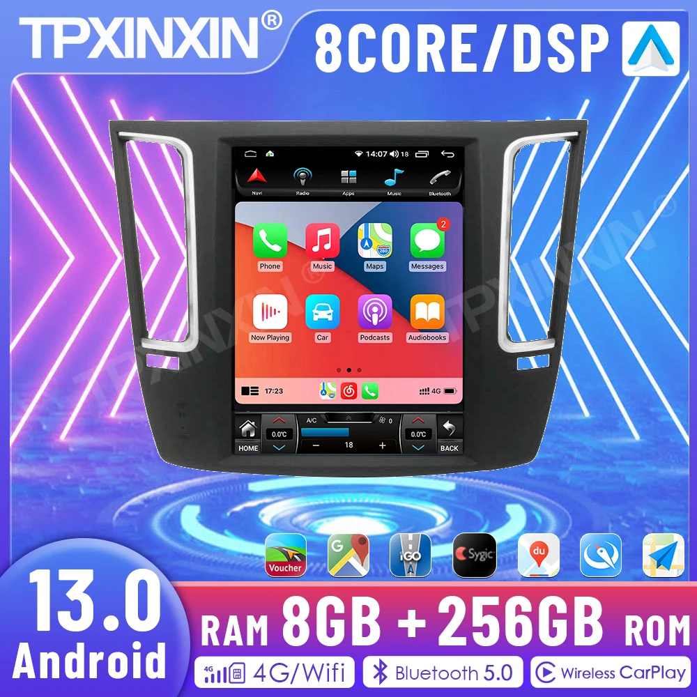 

10.4 Inch Android 13 For Maserati Levante 2015-2021 Qualcomm Car Radio Multimedia Player CarPlay GPS Navigation Head Unit Update