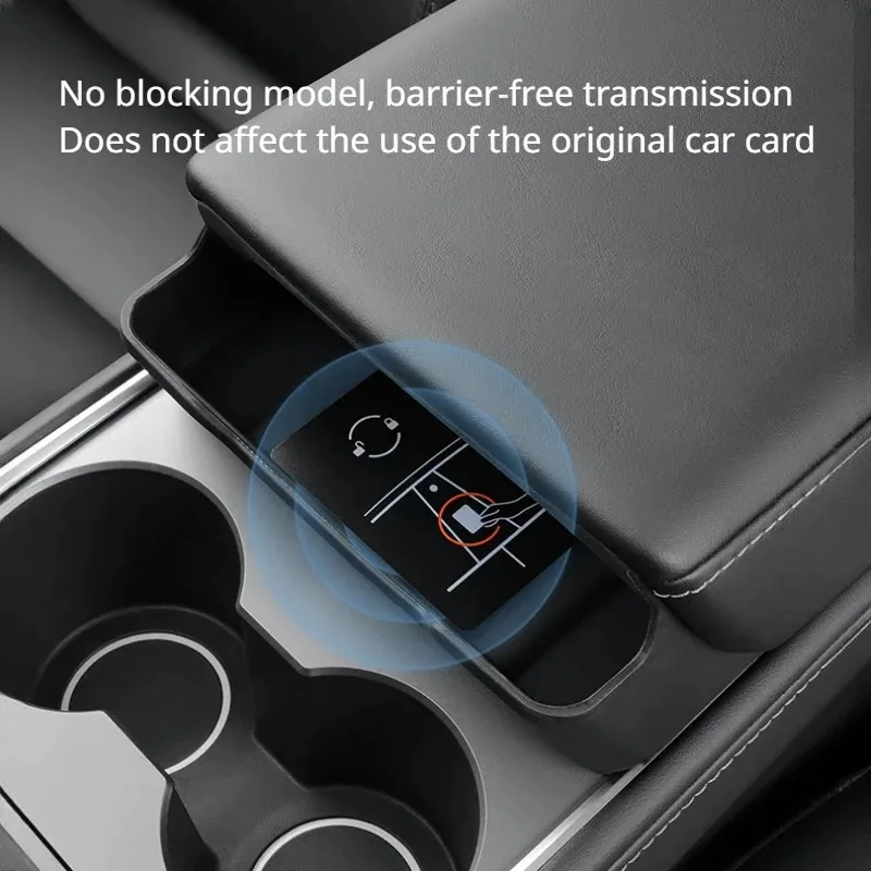 

Подлокотник, коробка для очков для Tesla Model Y, чехол для очков с центральным управлением, лоток для телефона, ящик для хранения солнцезащитных очков, модные автомобильные аксессуары