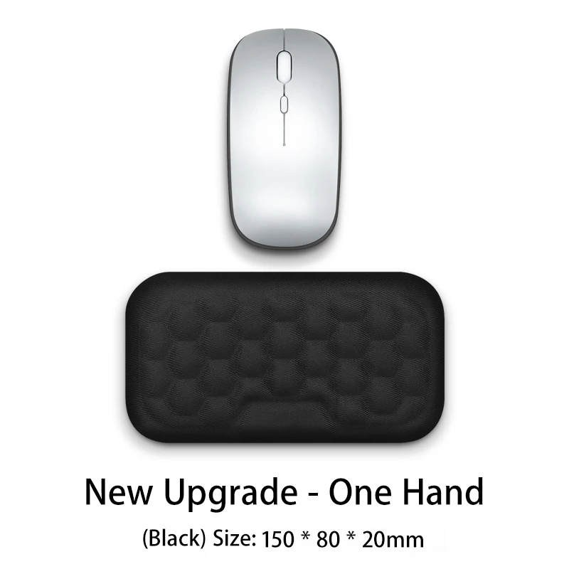 Tastatur Maus Handgelenk Rest Pad Memory Foam Hand Rest Unterstützung Unterstützung Ergonomische Handgelenk Kissen Pad Memory Foam Für Notebook Laptops