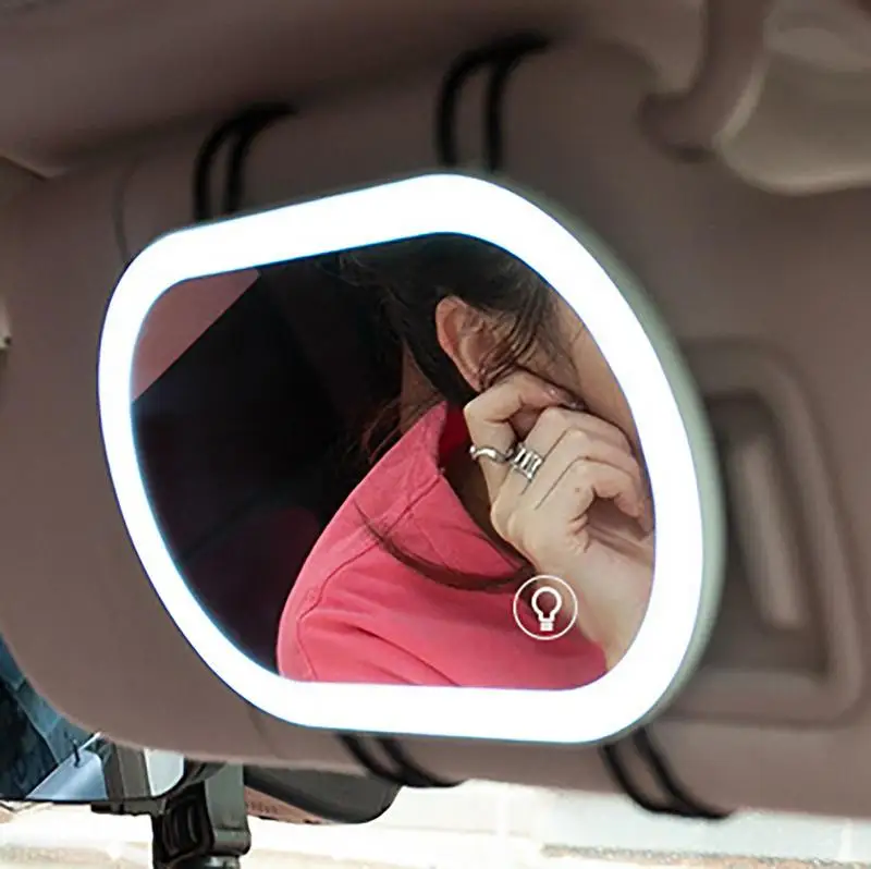 

Car Sun Visor Mirror Makeup Sun-Shading Cosmetic Mirror Automobile Makeup Mirror For Various Car Truck Car Accessories