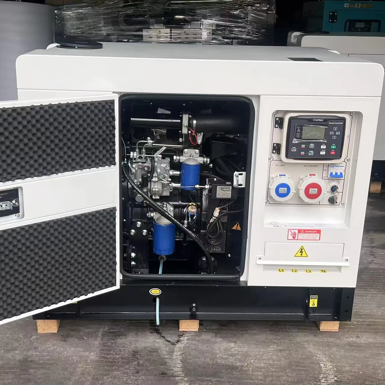 

BS Power Free Energy Generator Silent Diesel Generator Set 15KW High Efficiency Electric Power Generation Machine
