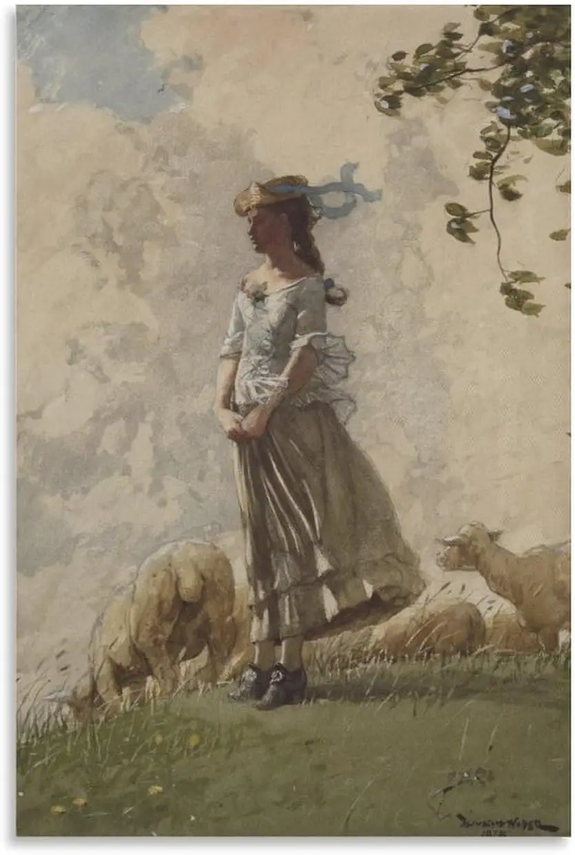 

Художник Winslow Homer, реалистичный постер с картиной, холст, настенные художественные постеры для комнаты, эстетика и декор, 25 холст, живопись, постеры и