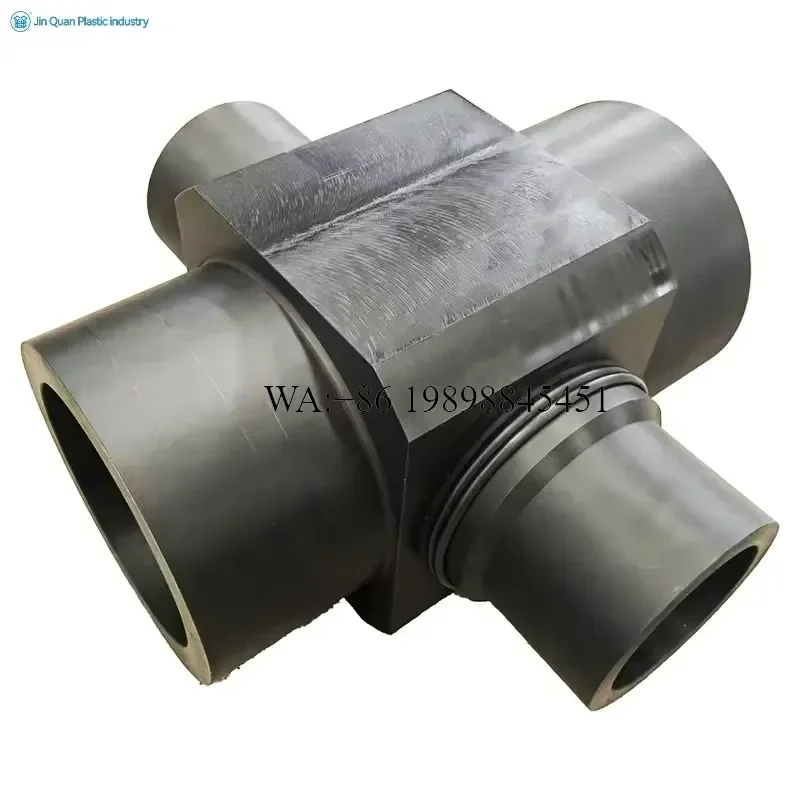 WMWMNU Customized High Pressure UV Resistant HDPE Cross Fitting for Irrigation Construction with Butt Fusion Connection