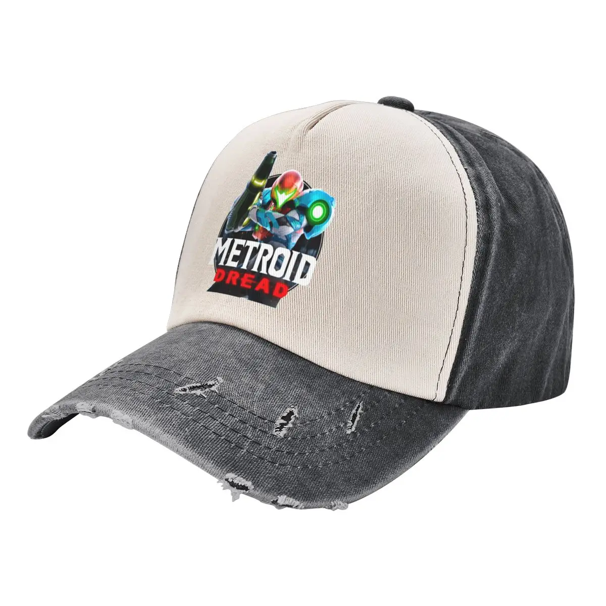 Cowboy color wash hat Dread Maetrod Game Gamer Art Classic T Fishing Hip hop Hat Cute Outdoor activities Unisex Chapeau