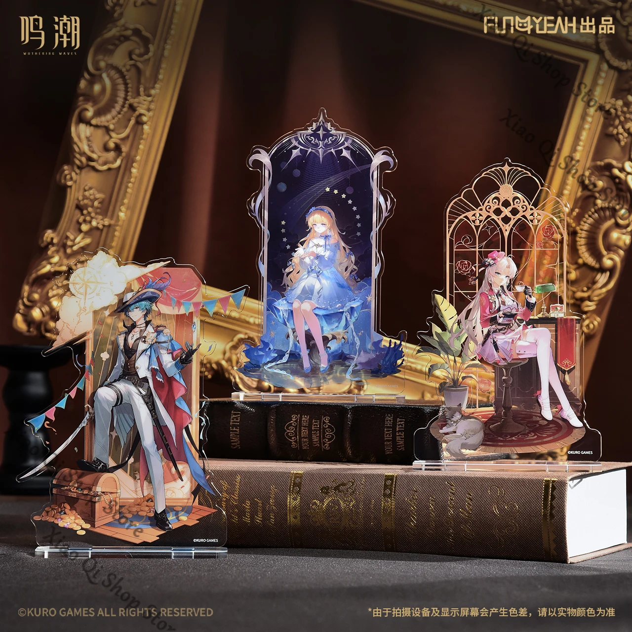 

official Genuine Wuthering Waves Game ambitus Flowing Light Secret Series Rover Carlotta Montelli acrylic standing sign gift