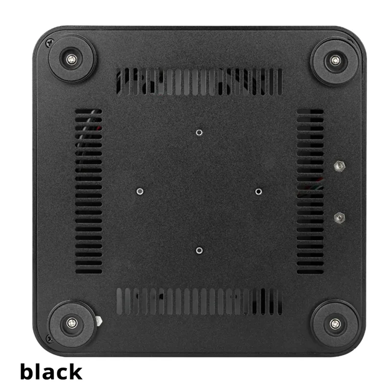 Well Made-Mini HTPC Case Computer Gaming PC Desktop Case All Aluminum PSU 8Pin Power Supply White