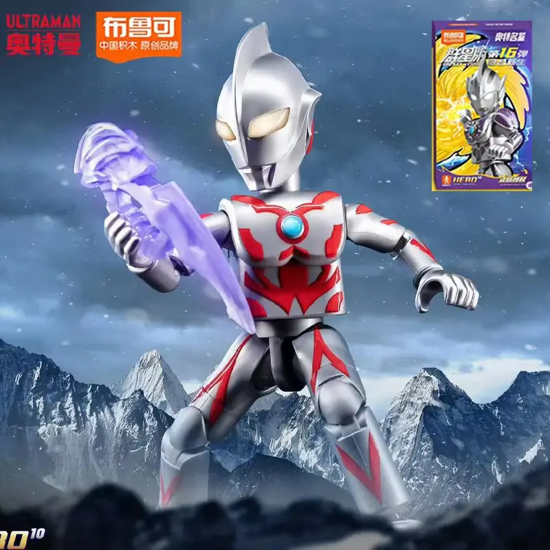 Blokees Ultraman Galaxy Version Vol.16 Ultraman Legend Ultraman Reiga صندوق أعمى مجمع نموذج صندوق غامض لعبة هدية