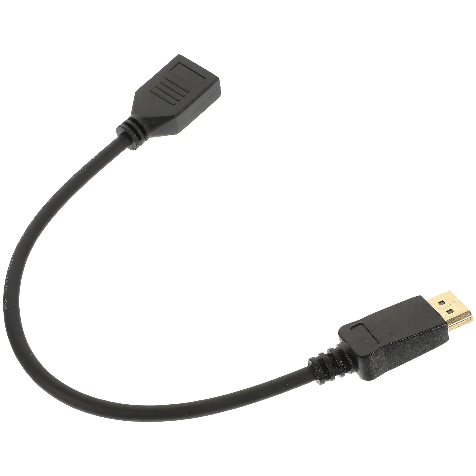 

Display Port Adapter 1.2 Male to Female Extension Cable 4K Hd Video Cable for Monitor Pc Laptop GPU High Durability