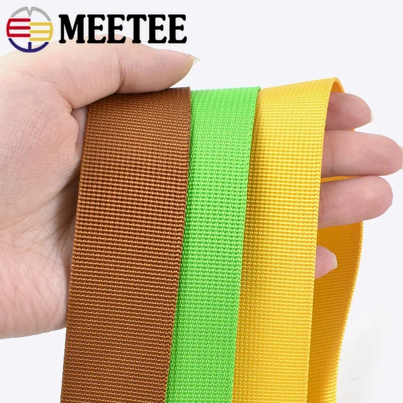 5Meters 1mm Webbing Band for Strap Trimming Safety Belt Knapsack Ribbon Tape Bag Shoes Bias Binding DIY Sewing Accessories