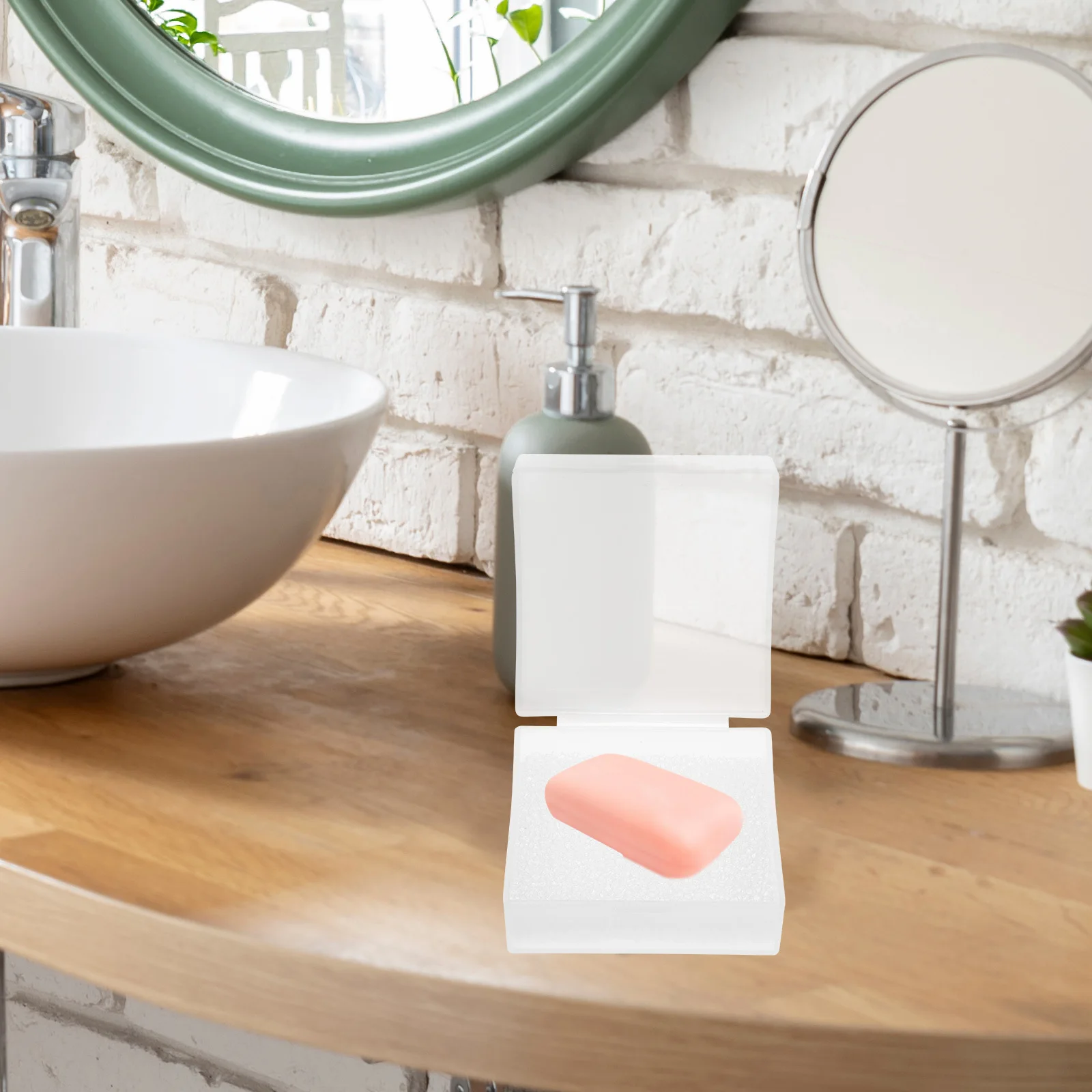 

2Pcs Travel Bar Soap Container Practical Design for Outdoor Activities Gifts Travel Soap Box Bathroom Supplies