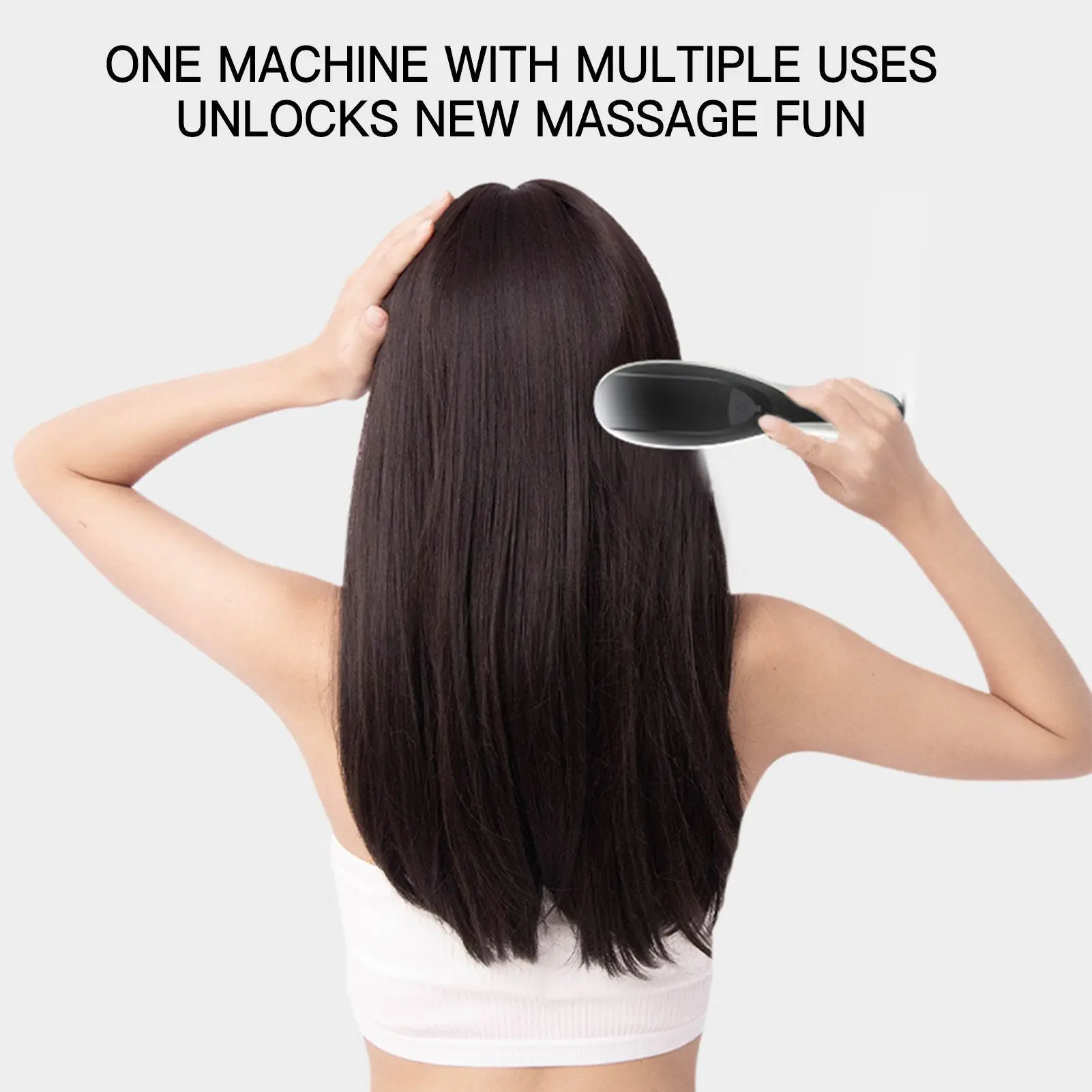 Electric Hair Massage Comb Cordless Anti Hair Loss  Applicator for Hair Care and Treatment