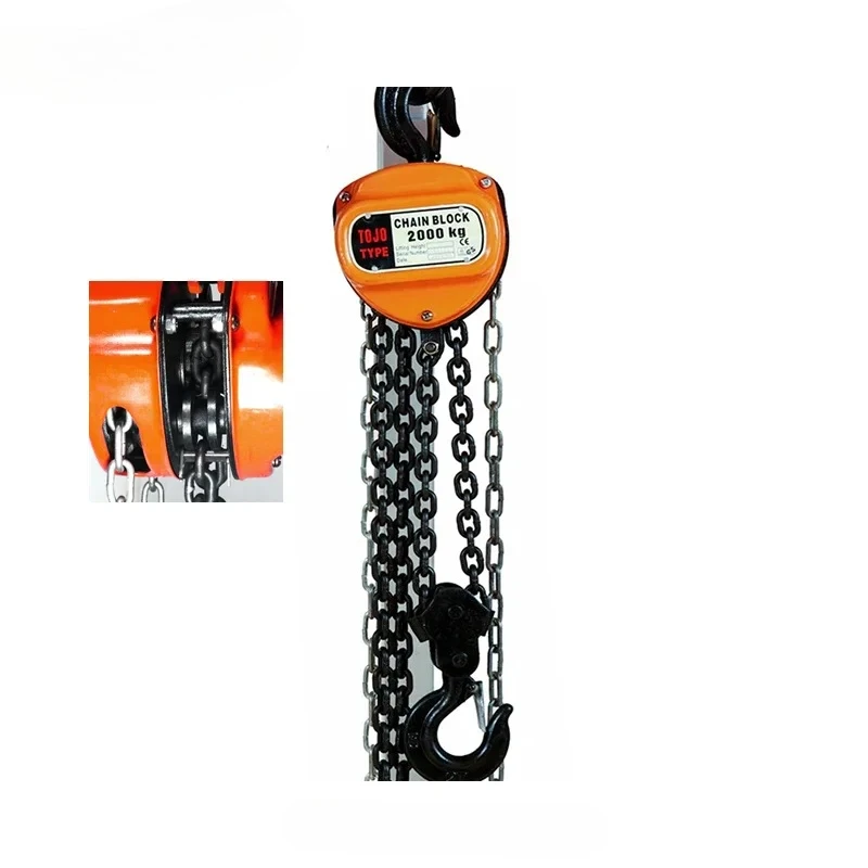 

3M/6M Lift 1 Ton Manual Reverse Chain Small Lifting Hoist Lifting Portable Manual Lever Block Crane Triangle Chain Heavy Crane