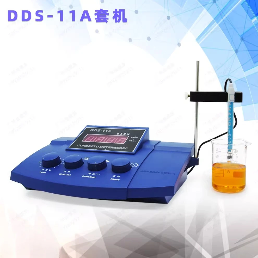 

Цифровой тестер проводимости/тестер проводимости DDS-11A DJS-1C платиновый черный/яркий электрод