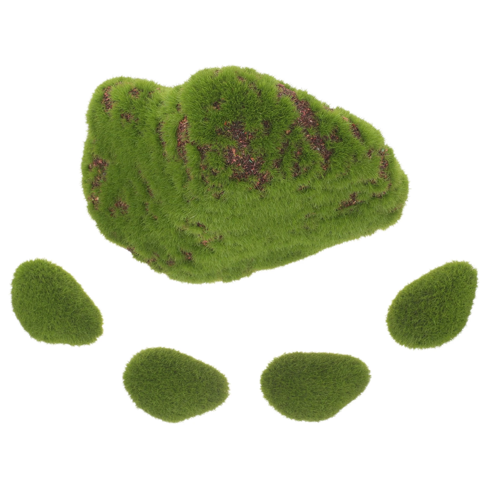 

Artificial Moss Mini Rock Faux Garden Decoration DIY Supplies Artificial Moss Rock For Plant Realistic Desktop Plant