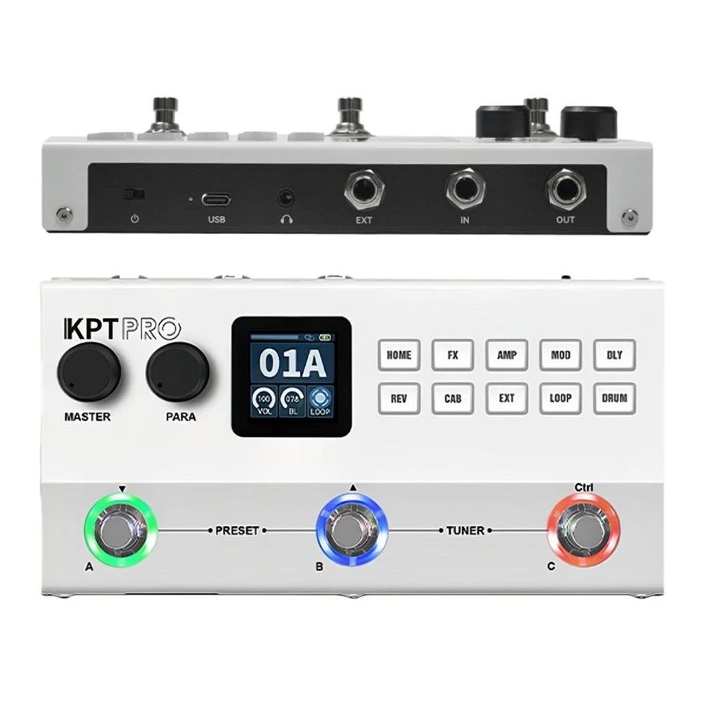 YUIMER KPT PRO マルチエフェクトペダル アップグレード版 ギター