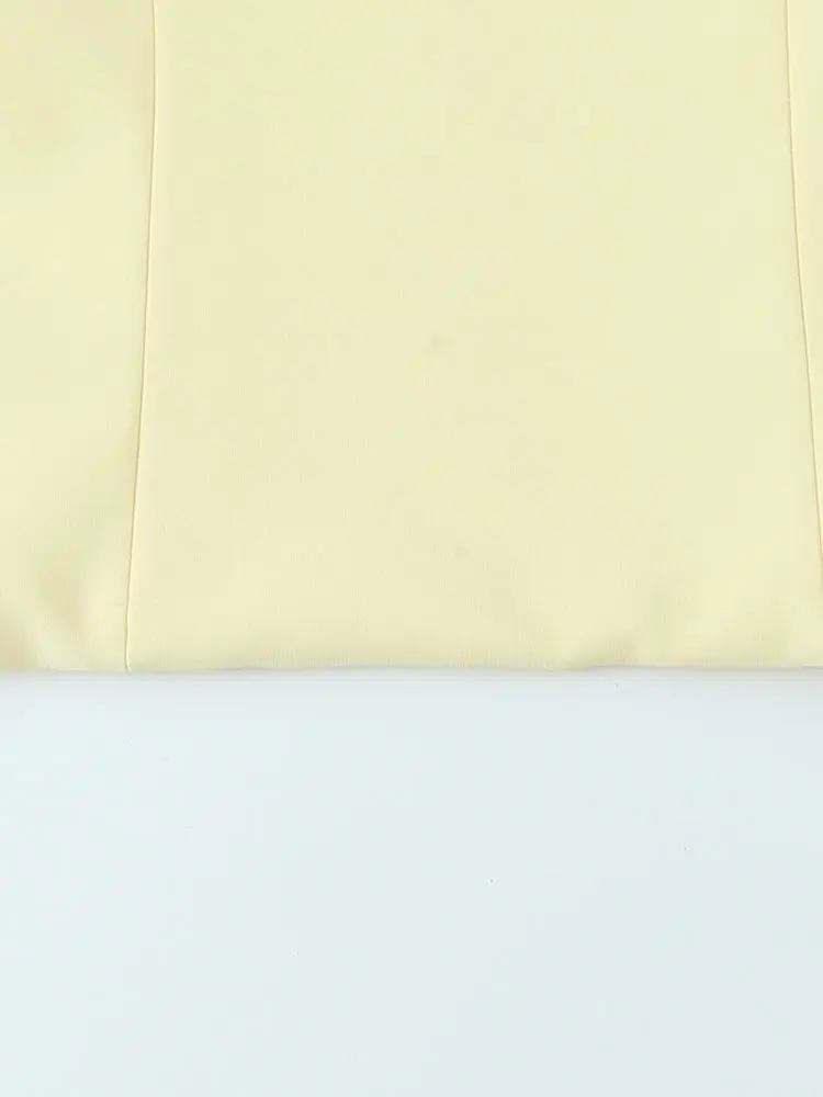 TRAFNLZGMSJ Casual Chic Women Tops Solid Bow Sleeveless Short Slim Vest New Fashion 2025 Spring Summer Holiday Female Tops ﻿ image 5