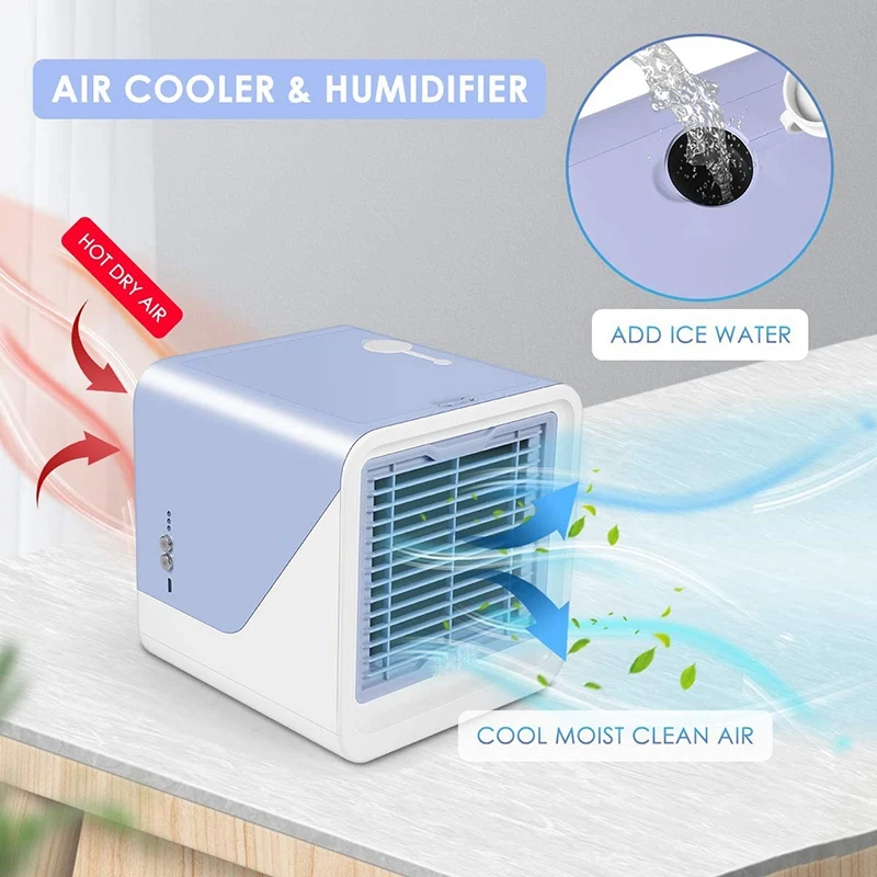 휴대용 에어컨, 개인 에어 쿨러, 3 단